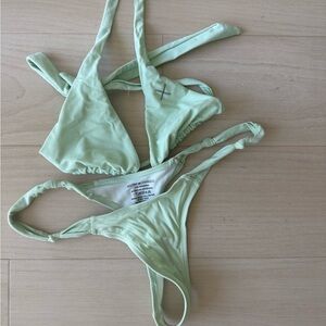 Boutine x Los Angeles Mint Green Bikini Set